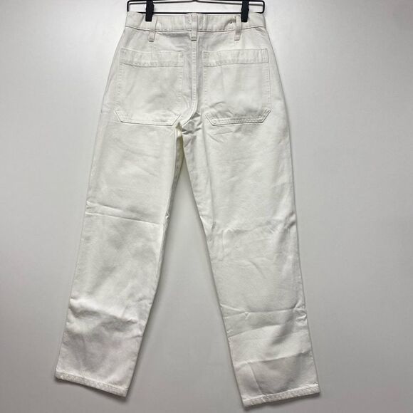 J. Crew White Patch Pocket Jeans Item BA683* - Picture 4 of 5